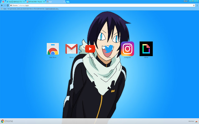Noragami Yato And Sekki | Yatos Cat Face ^_^  from Chrome web store to be run with OffiDocs Chromium online